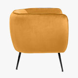 Pacific Lifestyle Lucca Armchair – Gold Velvet