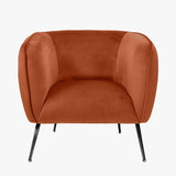 Pacific Lifestyle Lucca Armchair – Tobacco Velvet