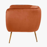 Pacific Lifestyle Lucca Armchair – Tobacco Velvet