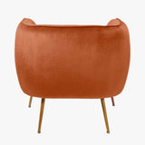 Pacific Lifestyle Lucca Armchair – Tobacco Velvet