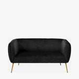 Pacific Lifestyle Lucca Sofa – Black Velvet