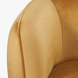 Pacific Lifestyle Lucca Sofa – Gold Velvet