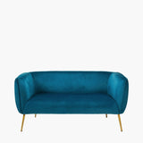 Pacific Lifestyle Lucca Sofa – Sapphire Blue Velvet