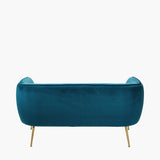 Pacific Lifestyle Lucca Sofa – Sapphire Blue Velvet