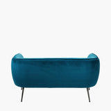 Pacific Lifestyle Lucca Sofa – Sapphire Blue Velvet