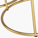 Pacific Lifestyle Milly Side Tables (Set of 2) - Black Marble and Gold