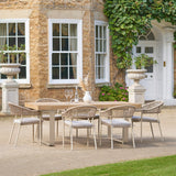Pacific Lifestyle Osaka Outdoor 6 Seater Dining Set