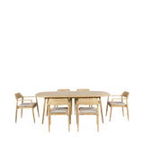 Pacific Lifestyle Salita 6 Seater Dining Set