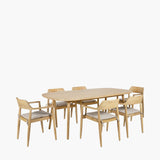 Pacific Lifestyle Salita 6 Seater Dining Set