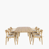 Pacific Lifestyle Salita 6 Seater Dining Set