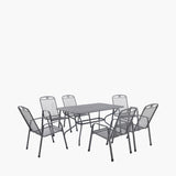 Pacific Lifestyle Savoy 6 Seater Dining Set