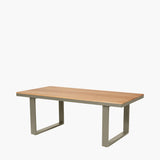 Pacific Lifestyle Stockholm Outdoor 6 Seater Dining Set – Limestone
