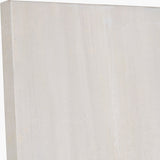 Pacific Lifestyle White and Gold Abstract Canvas