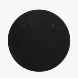 Pacific Lifestyle Brushed Silver Round Wall Mirror – Large