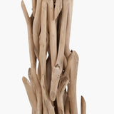 Pacific Lifestyle Derna Floor Lamp – Drift Wood & Natural Jute