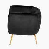 Pacific Lifestyle Lucca Armchair – Black Velvet