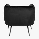 Pacific Lifestyle Lucca Armchair – Black Velvet