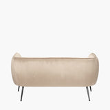 Pacific Lifestyle Lucca Sofa – Biscuit Velvet