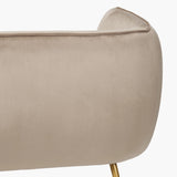 Pacific Lifestyle Lucca Sofa – Biscuit Velvet