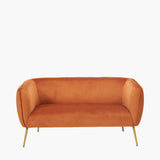 Pacific Lifestyle Lucca Sofa – Tobacco Velvet