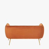 Pacific Lifestyle Lucca Sofa – Tobacco Velvet