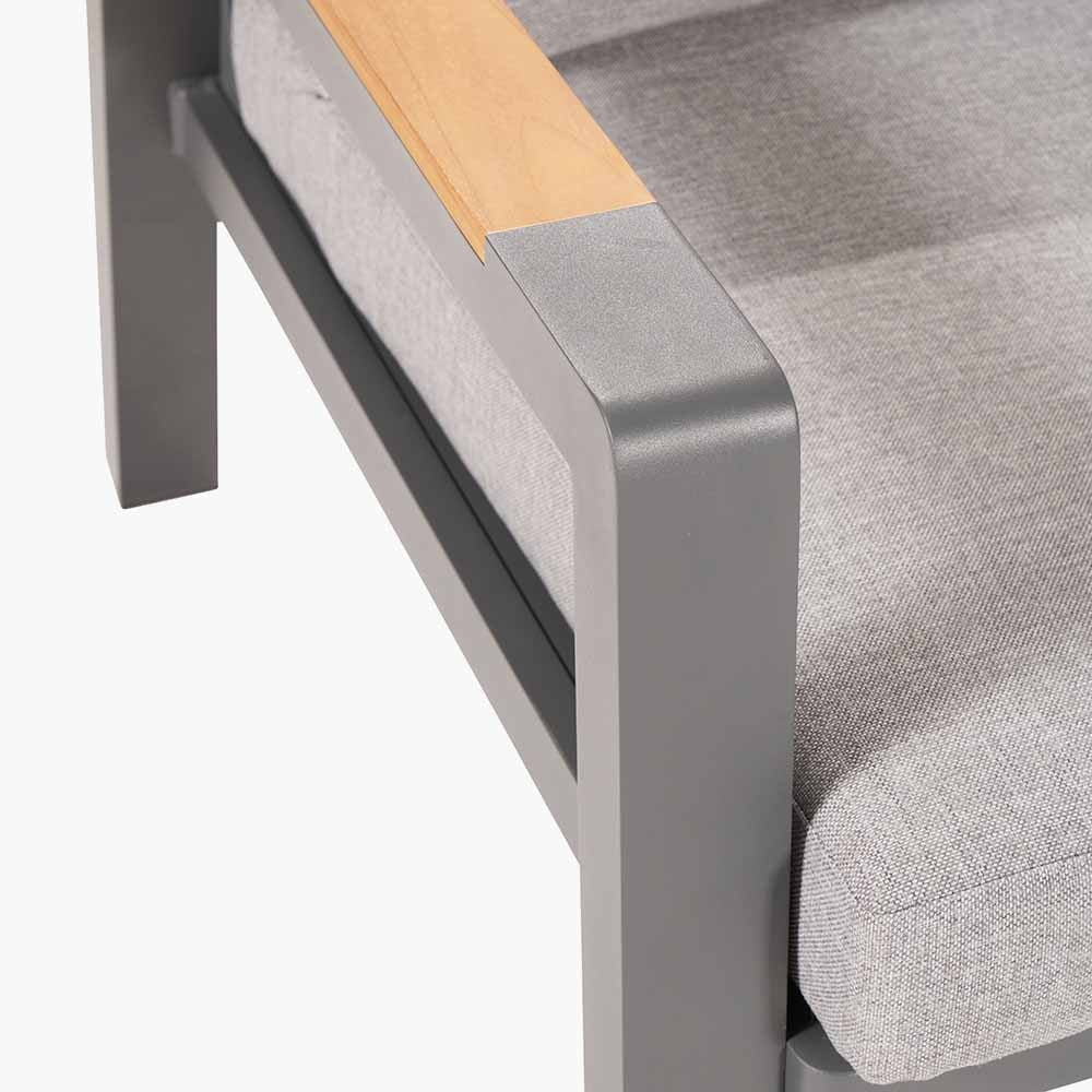 Pacific Lifestyle Stockholm Outdoor Seating Set – Anthracite