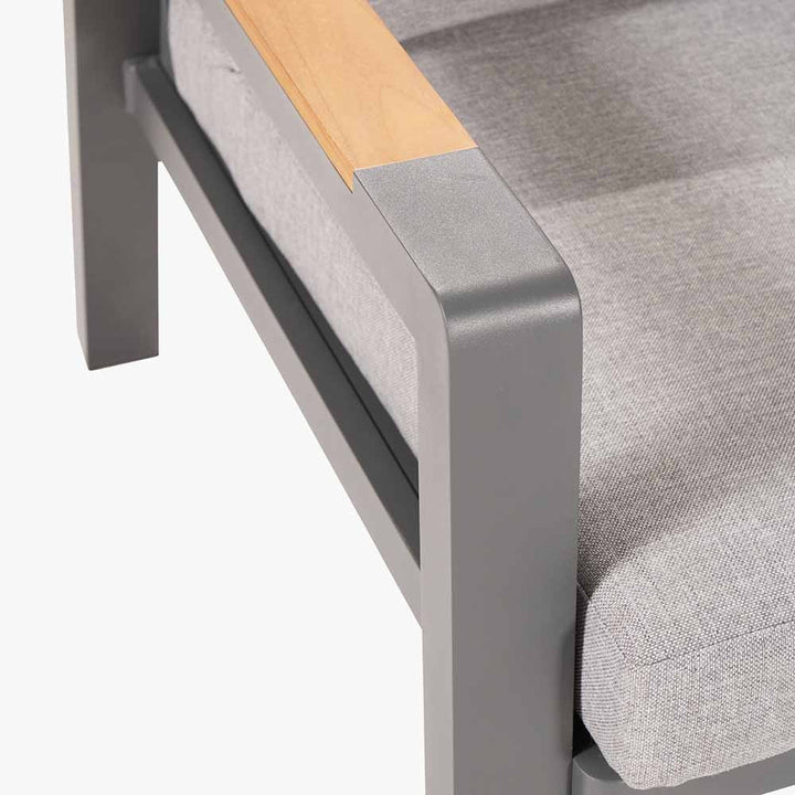 Pacific Lifestyle Stockholm Outdoor Seating Set – Anthracite