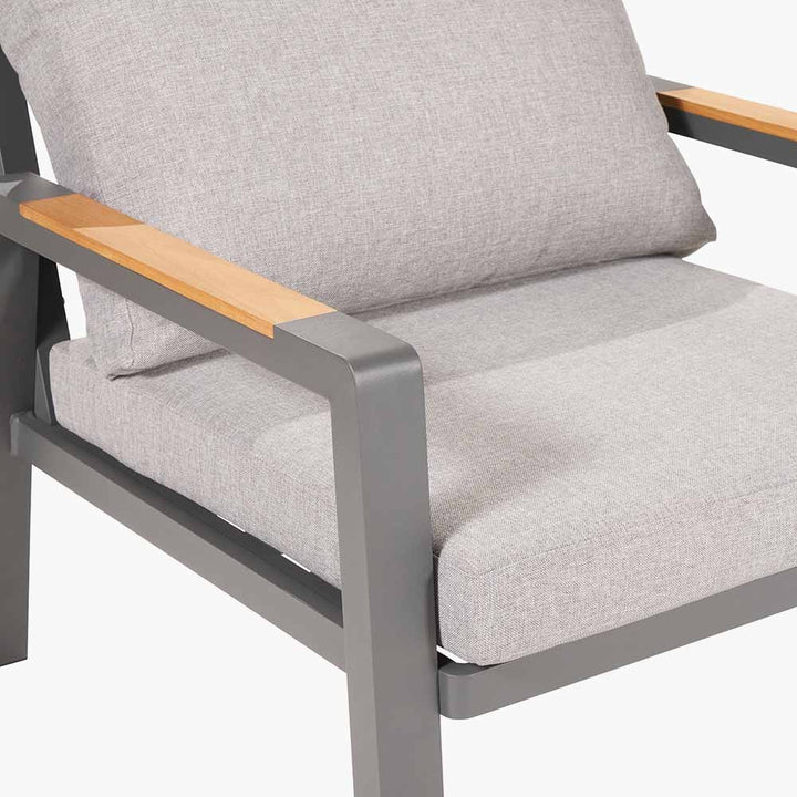 Pacific Lifestyle Stockholm Outdoor Seating Set – Anthracite