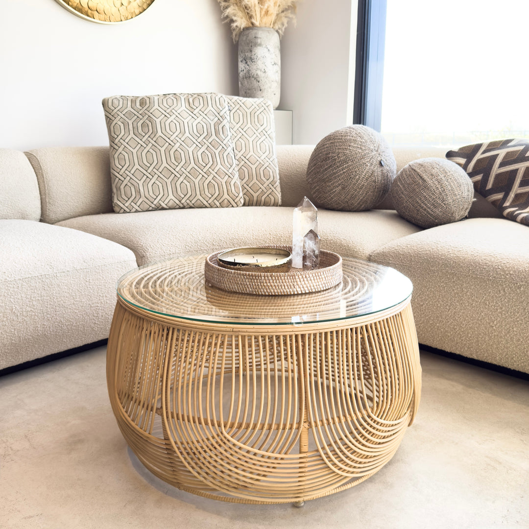 Palmera Woven Rattan Coffee Table