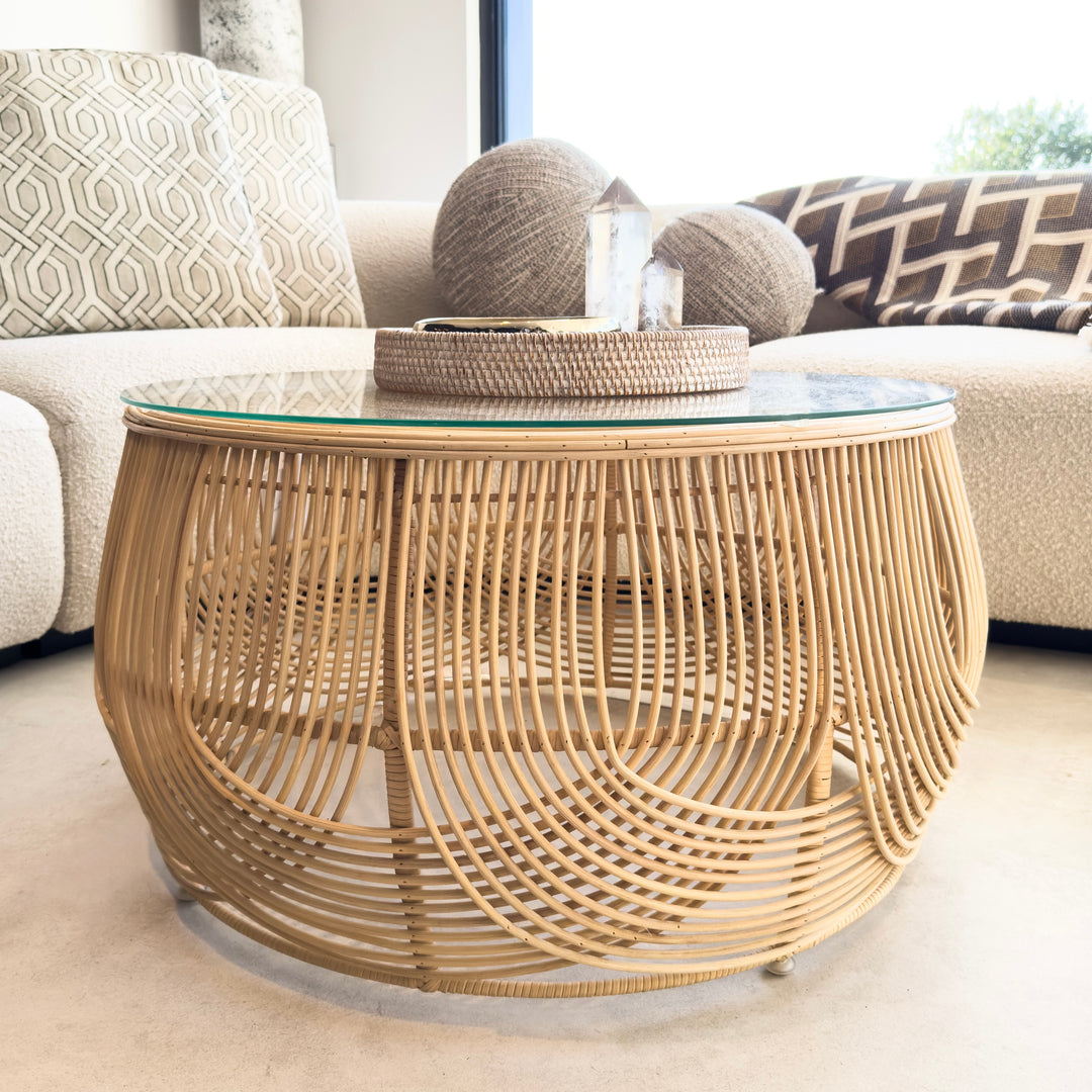 Palmera Woven Rattan Coffee Table