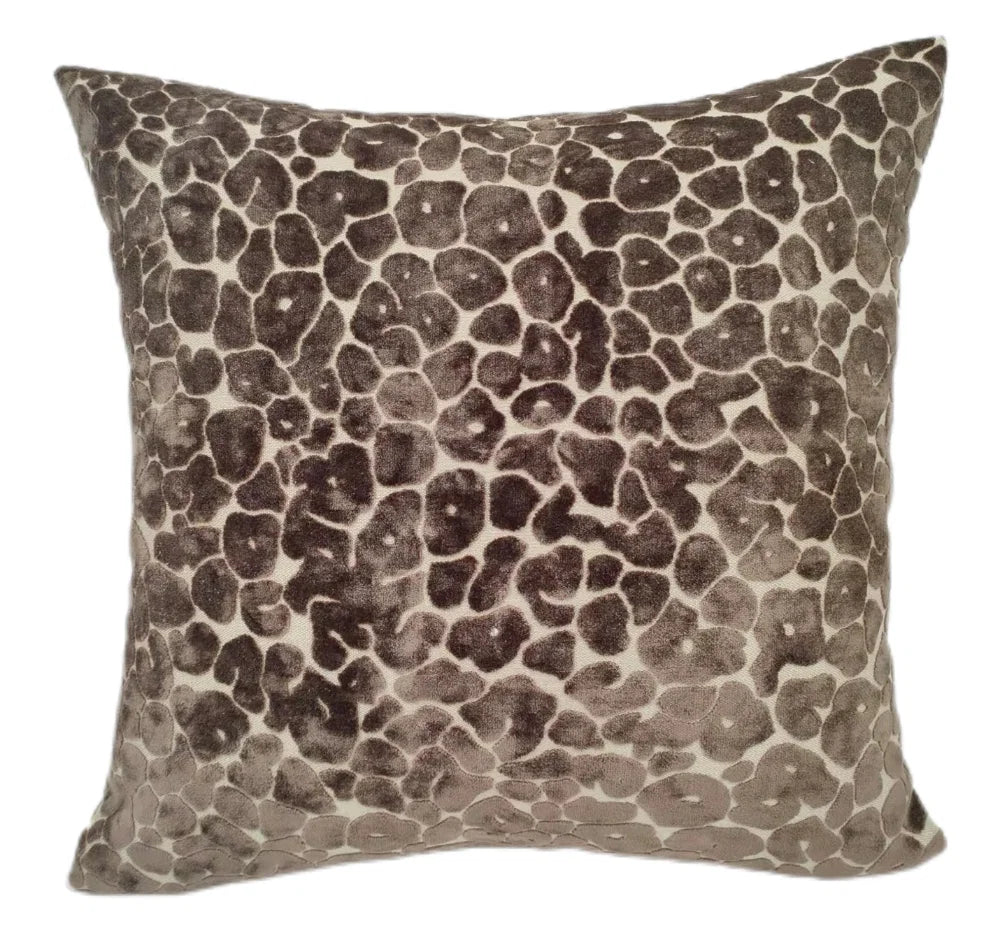 Malini Paul Moneypenny Spoton Large Cushion – Chocolate