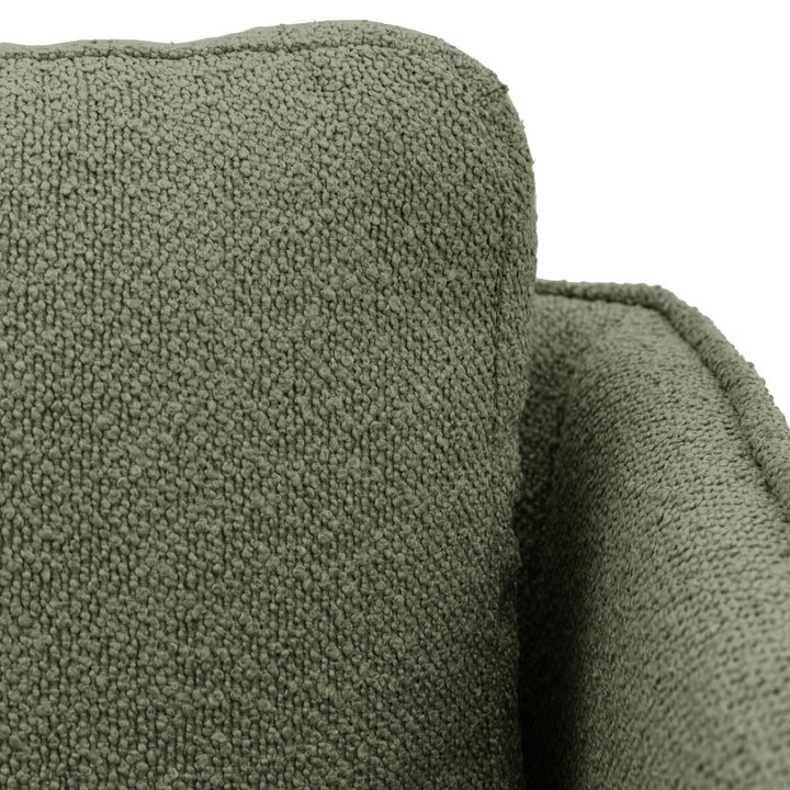 Perri Sofa – Green Boucle