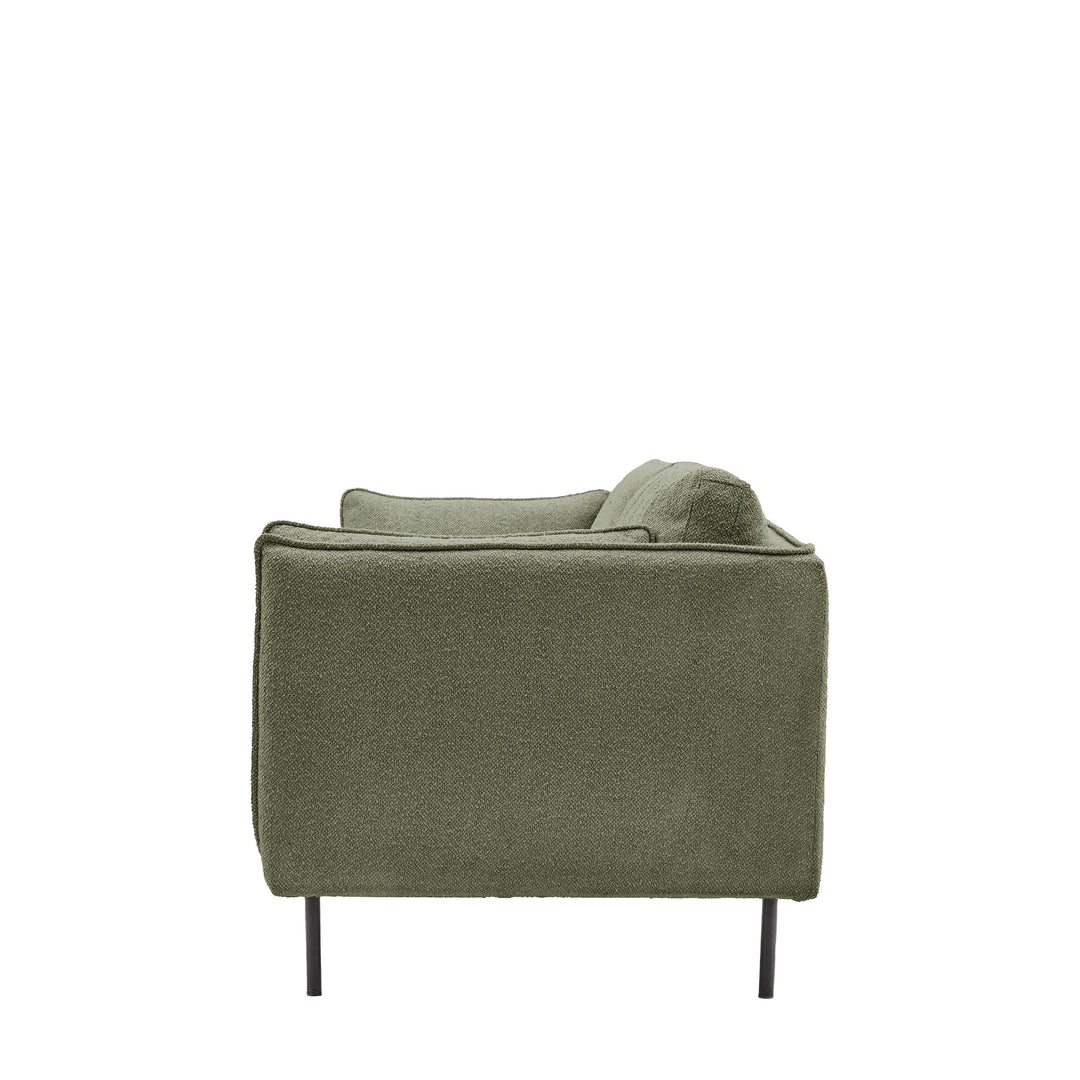 Perri Sofa – Green Boucle