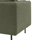 Perri Sofa – Green Boucle