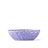 Pols Potten Bakkie Round Basket in Lilac
