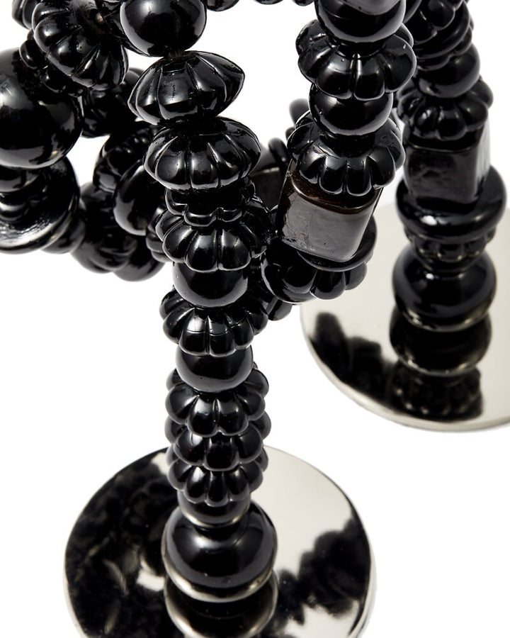 Pols Potten Beads Candle Holder – Black