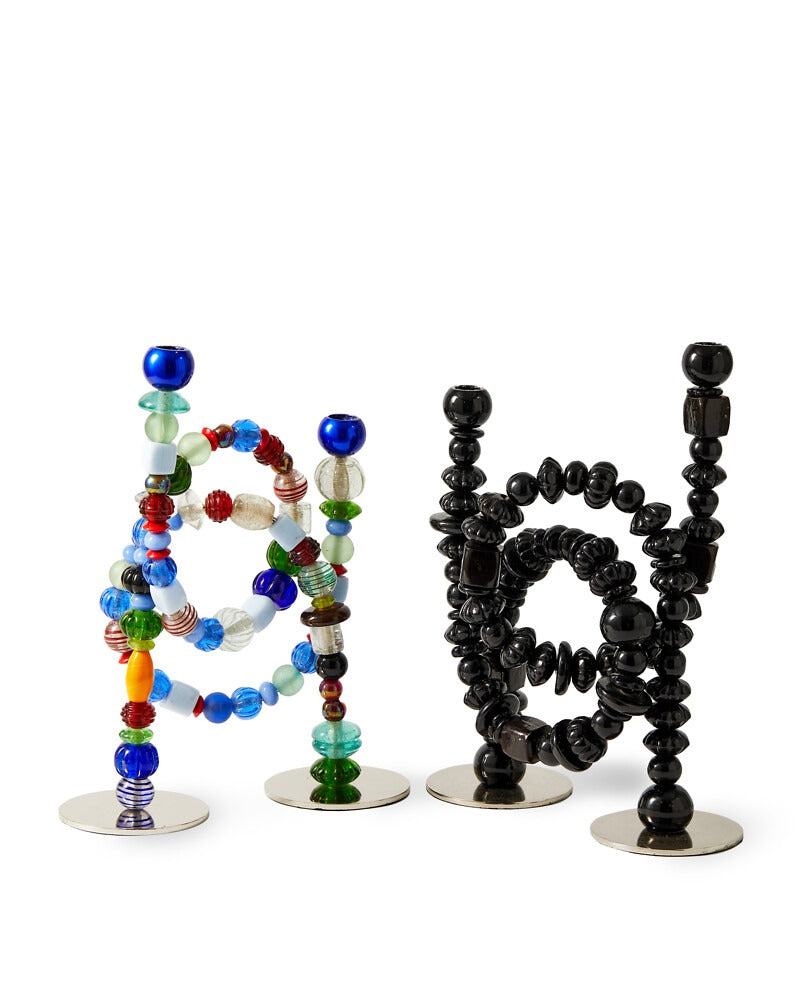 Pols Potten Beads Candle Holder – Multi-Coloured