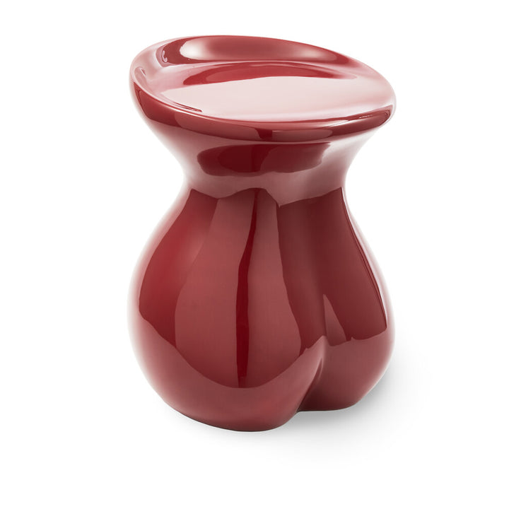 Pols Potten Body Stool – Burgundy Red