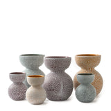 Pols Potten Boolb Dots Vase in Dark Green – Medium