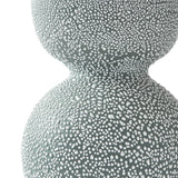 Pols Potten Boolb Dots Vase in Dark Green – Medium