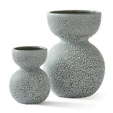 Pols Potten Boolb Dots Vase in Dark Green – Medium