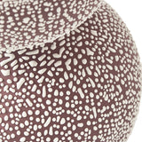 Pols Potten Boolb Dots Vase in Dark Purple – Medium