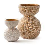 Pols Potten Boolb Dots Vase in Orange – Medium