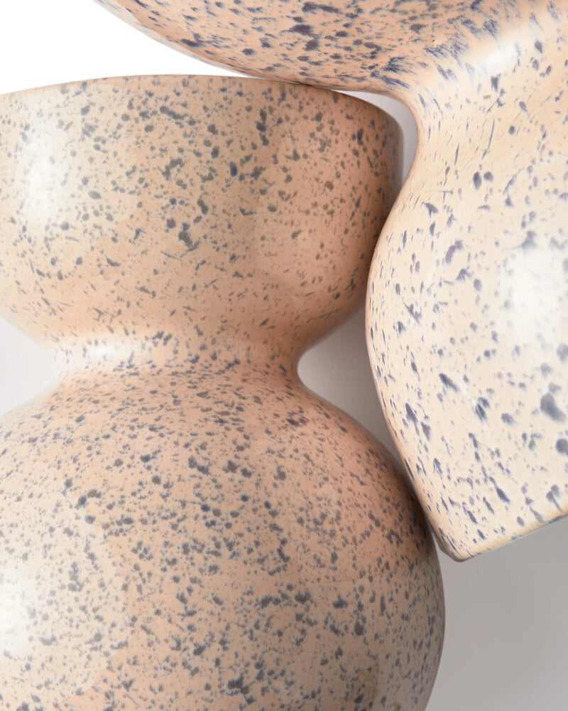 Pols Potten Boolb Vase in Light Pink Ceramic – Small