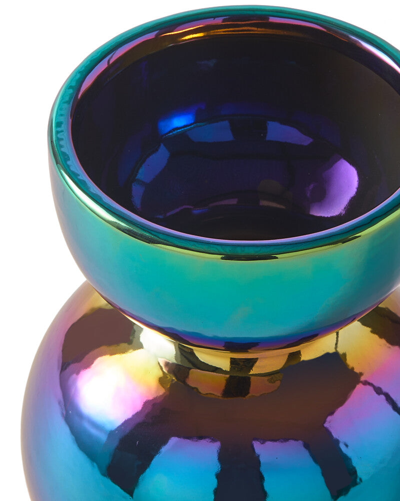Pols Potten Boolb Vase in Multi-coloured Ceramic – Small