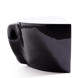 Pols Potten Head Coffee Table in Black – Right Top