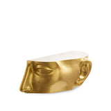 Pols Potten Head Coffee Table in Gold – Right Top
