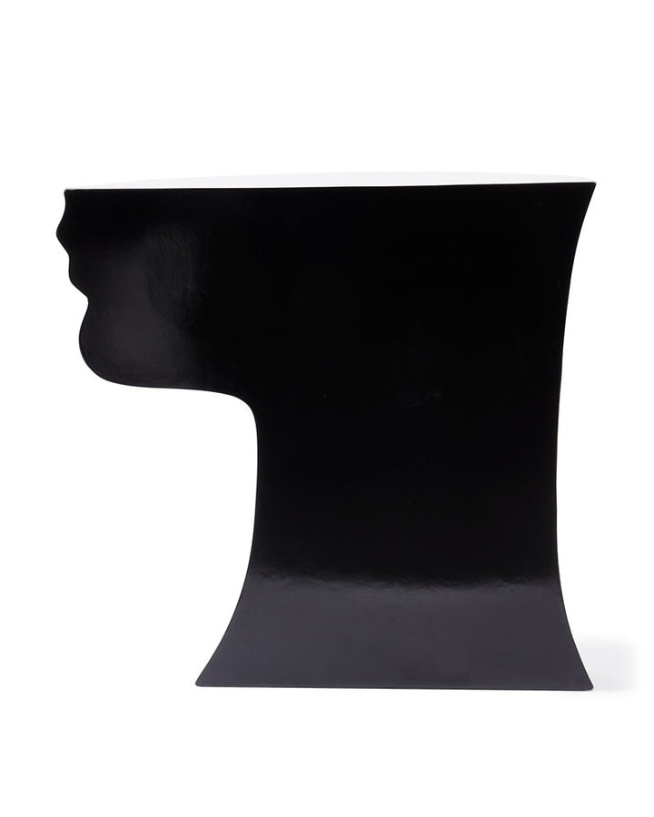 Pols Potten Head Side Table in Black – Left Bottom