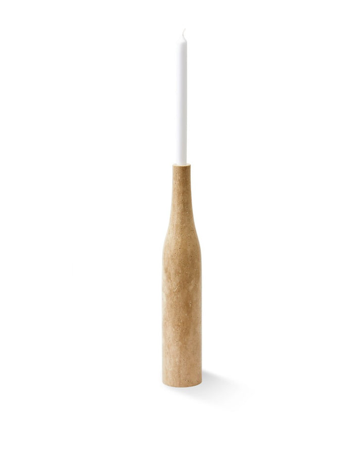 Pols Potten Heritage Bottle Candle Holder – Beige