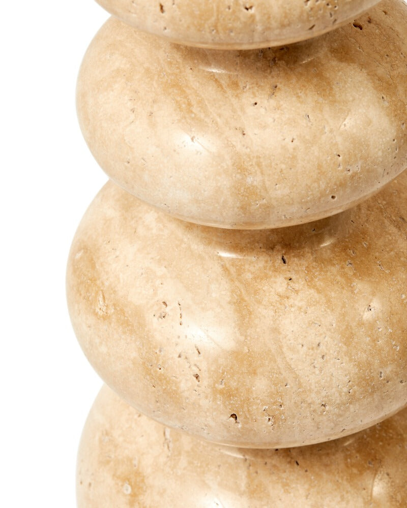 Pols Potten Heritage Sphere Candle Holder – Beige
